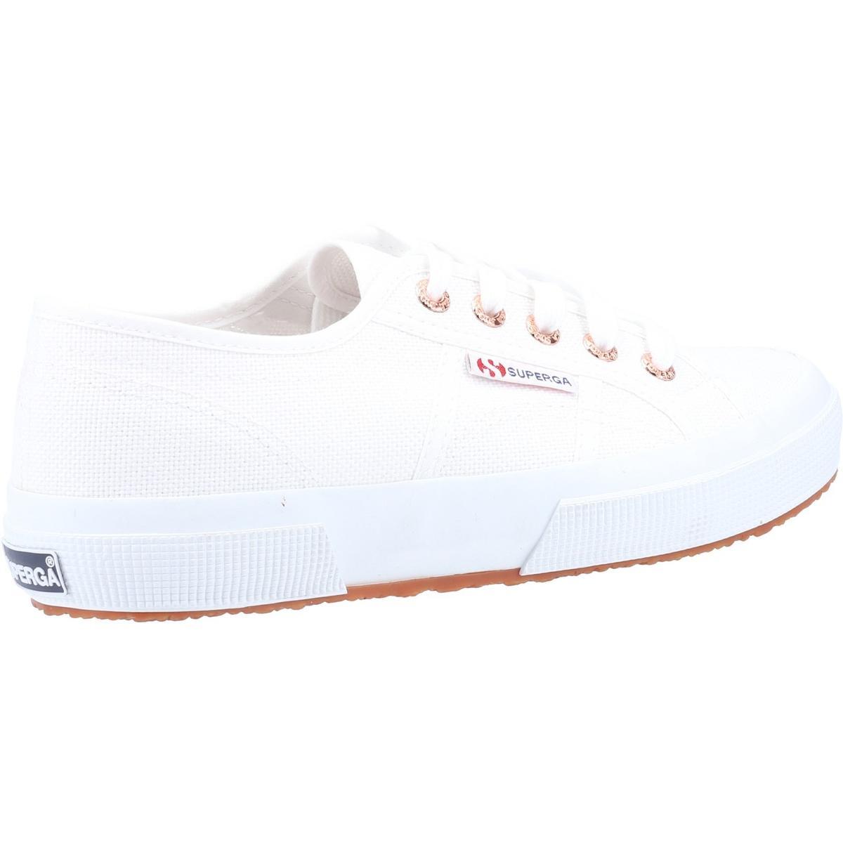 superga cotu classic white rose gold
