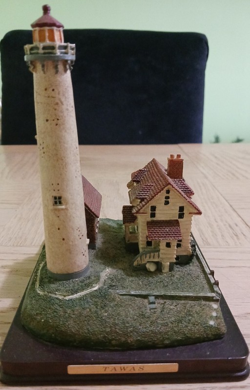 RARE/Vintage - TAWAS: medium Lighthouse Figurine.  