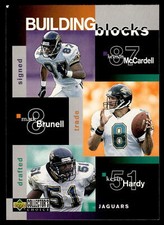 1997 Collector's Choice #371 Brunell /Means /Wynn/McCardell/Hardy