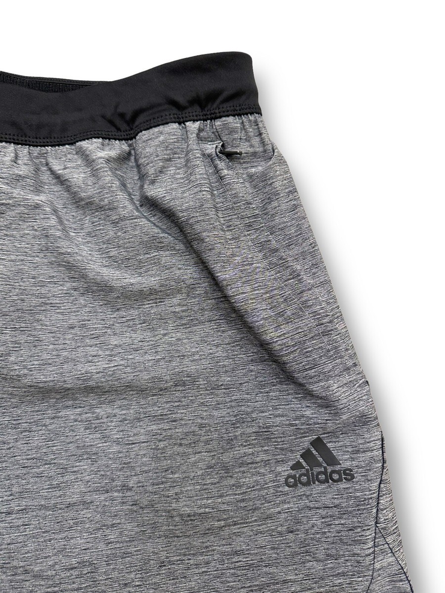 NWT adidas Men's Axis 20 Woven Heathered Shorts H08743 Gray Size S