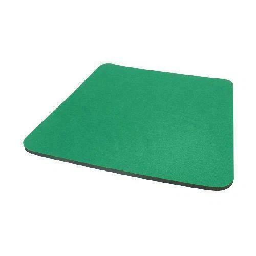 Mouse pad e supporto polsi verde per computer