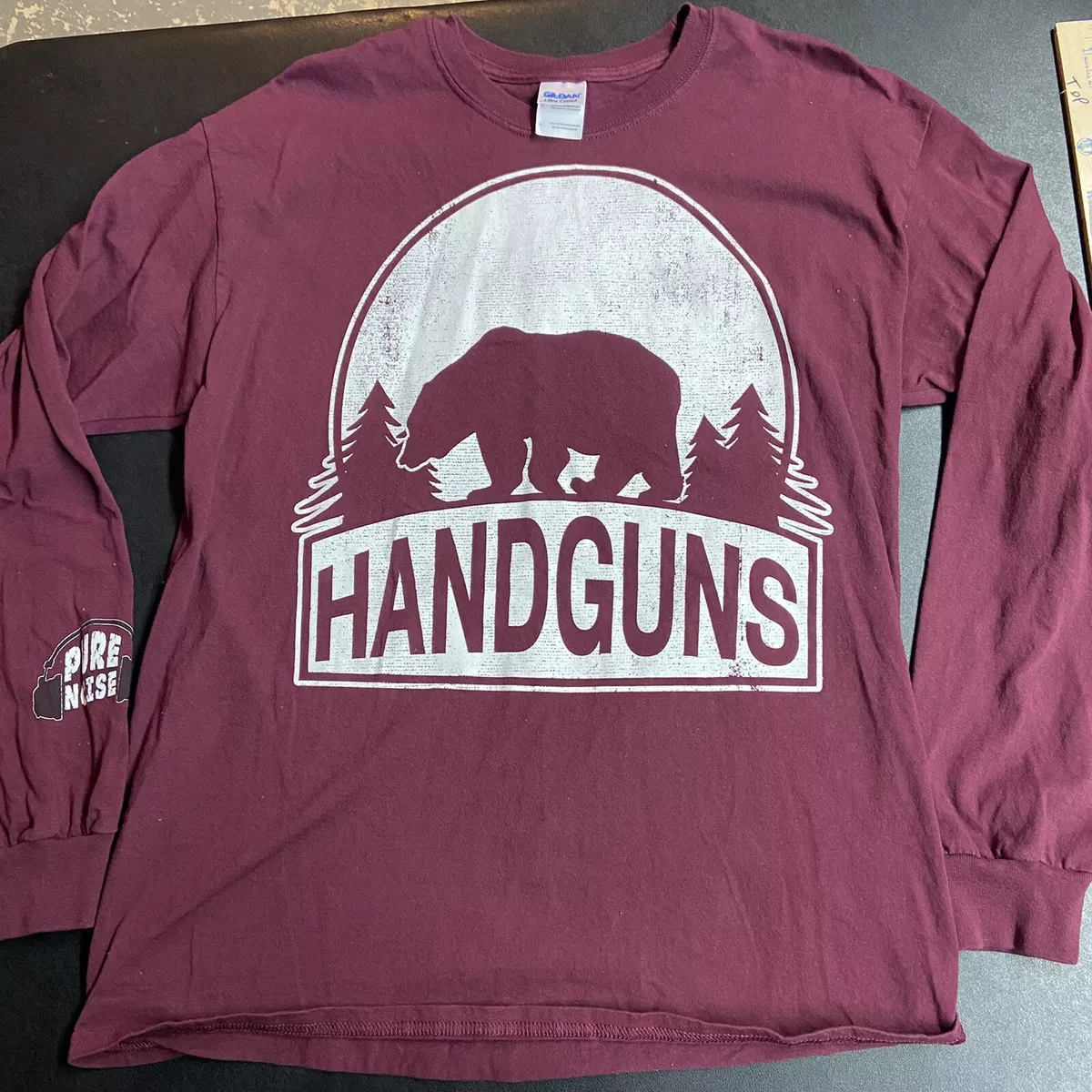 L Handguns Band Longsleeve Shirt Pop Punk Pure Noise Records Forever Came  Callin | eBay