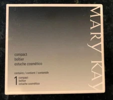 Mary Kay Compact Sleek Black & Purple #017362,  Refillable  NEW