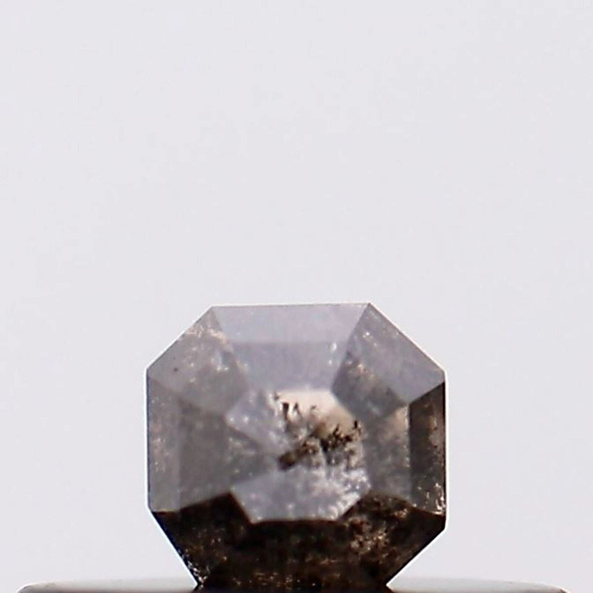 3.1x2.9mm Salt And Pepper Diamond 0.20 Cts Square Rose Cut