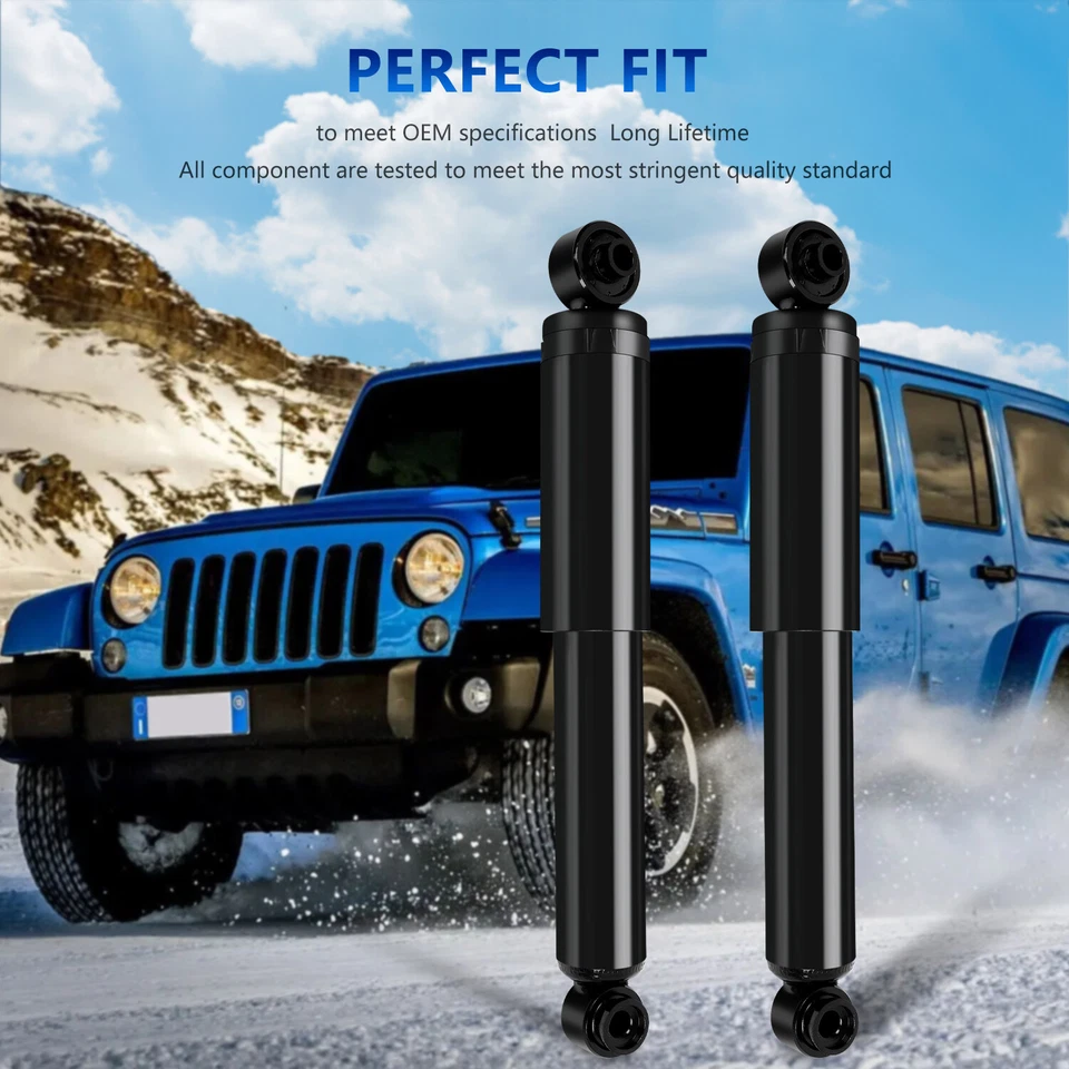 Nuevo par de piezas de repuesto de puntal amortiguador trasero para Hyundai Accent 2012-2017 Foto 4 de 4