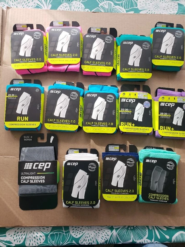 CEP Compression Calf Sleeves 2.0 - 3.0 Womens CHOOSE Size color running athletic - Image 2 of 4