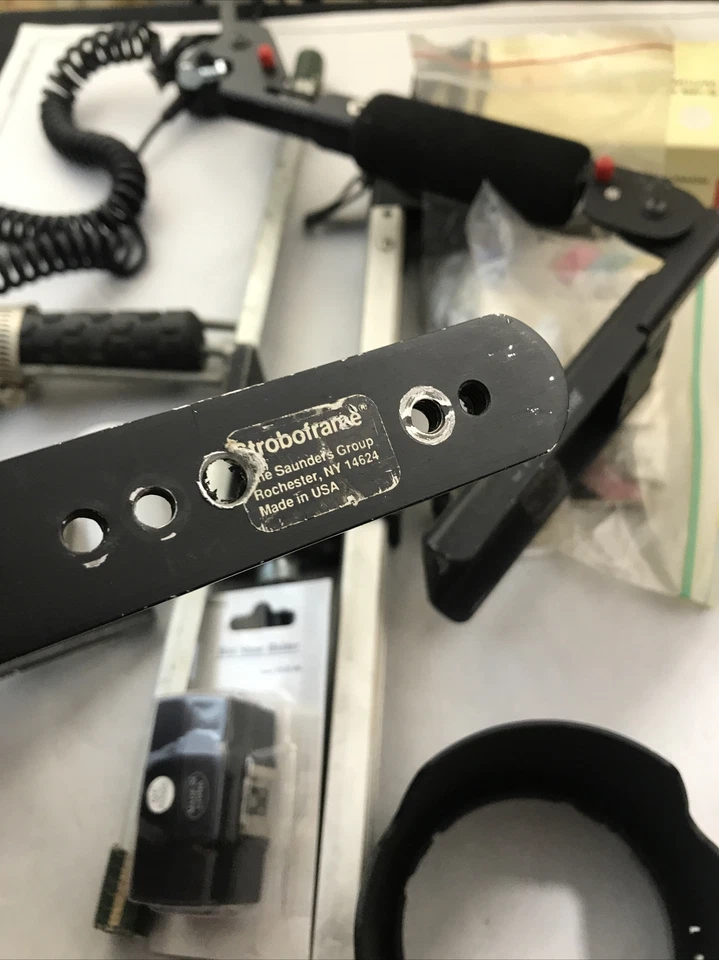 STROBOFRAME CAMERA PARTS (2) Plus Misc. From Estate(?)  - Image 3 of 4