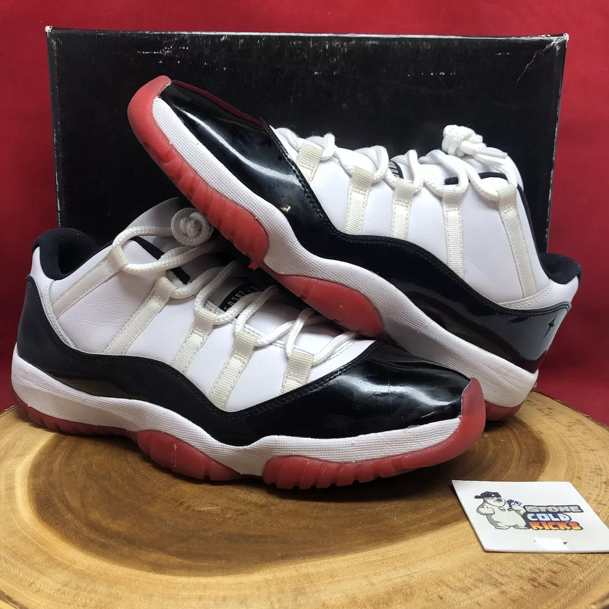 Jordan 11 Retro Low Concord-Bred 2020 Size 11 193658223270