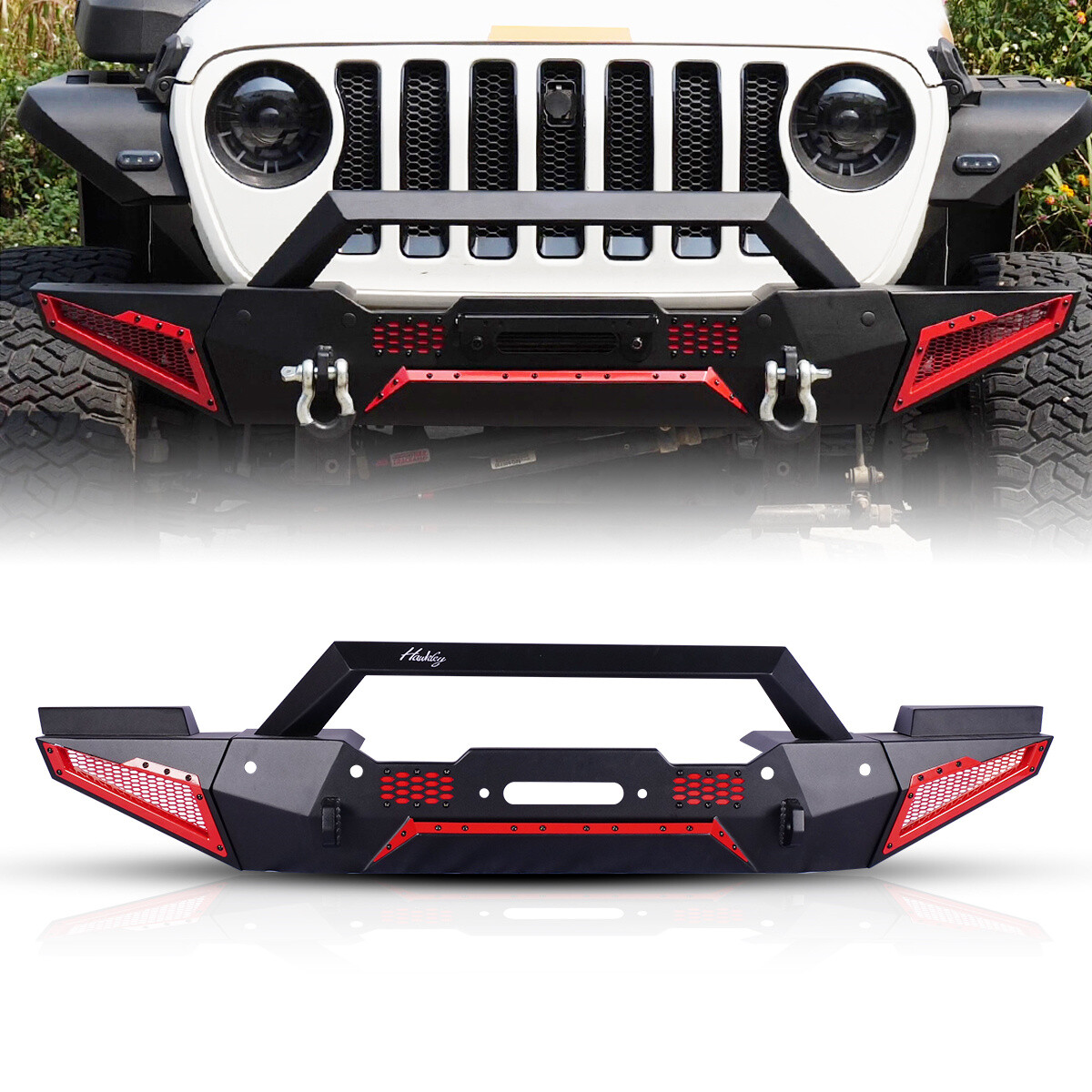 Rough Country Full Width Front Trail Bumper For Jeep JK/JL/JT Gladiator-1211792