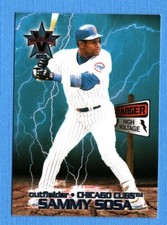 2000 Pacific Vanguard High Voltage #10 Sammy Sosa Chicago Cubs