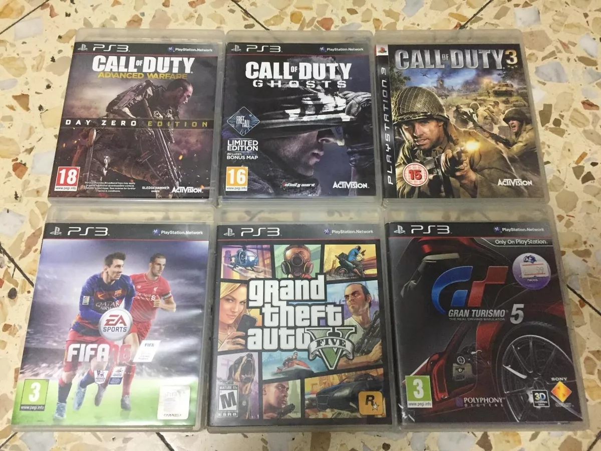 Jogos de PS3 Seminovos Gta V, Fifa, Call of Duty, The Last of US (Valores  na Descrição) - Videogames - Mata da Praia, Vitória 1244679984