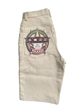 vintage BOSS by IG design relaxed jean shorts mens size 28 NOS NWT 90s USA made