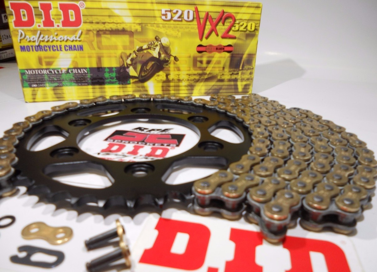 テンチョコ1 Black Drive Chain for Kawasaki Ninja ZX-11 ZX1100 1990-2001
