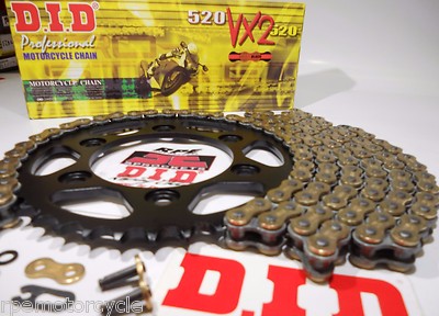 SO-R@ 2007-16 KAWASAKI ZX6R NINJA RED SUPERSPROX DID QA -1/+1t