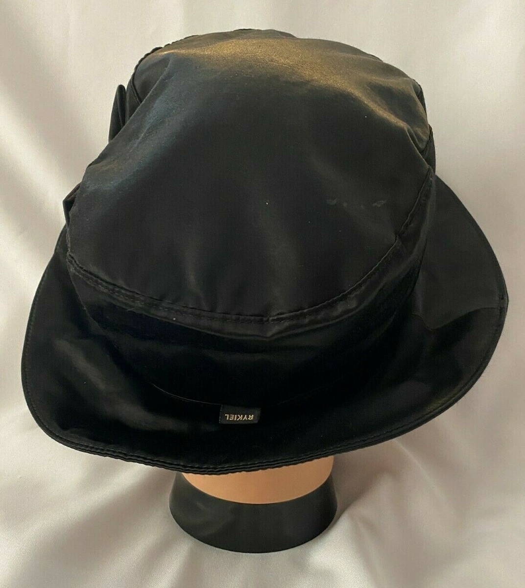 Chapeau Bonnet Sonia Rykiel En Laine 100% - Taille Unique Noir - Occasion