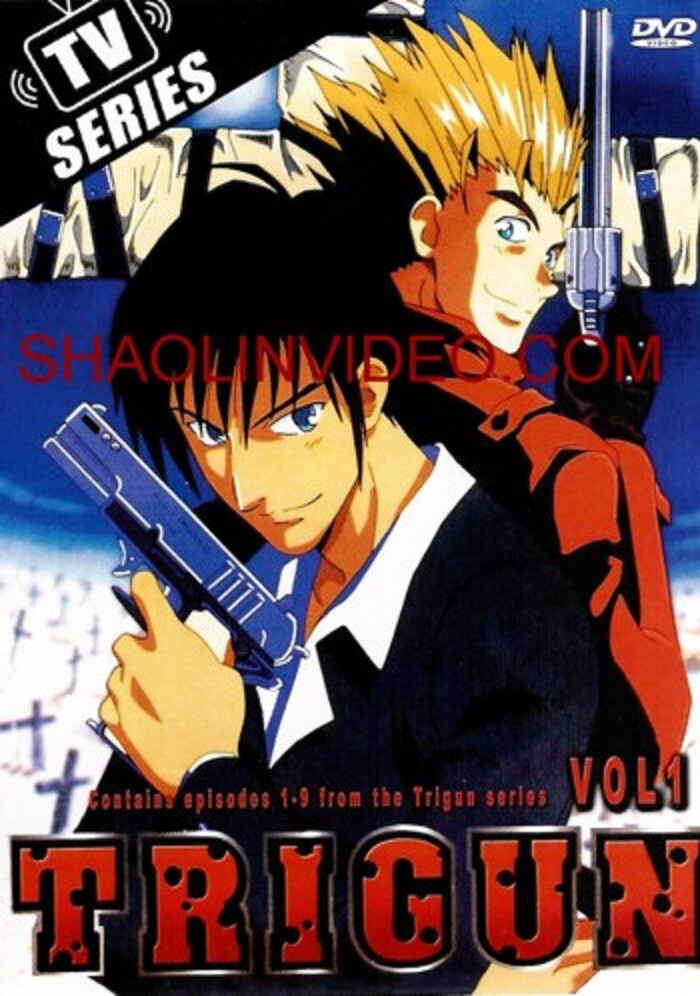 TRIGUN TV SERIES VOL 1 CONTAINS EPISODES 1-9 FROM THE TRIGUN