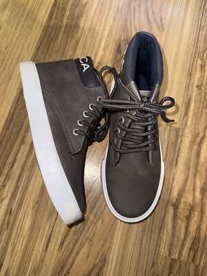 Nautica Boots NEW Little Boys 13c 13 Gray Navy