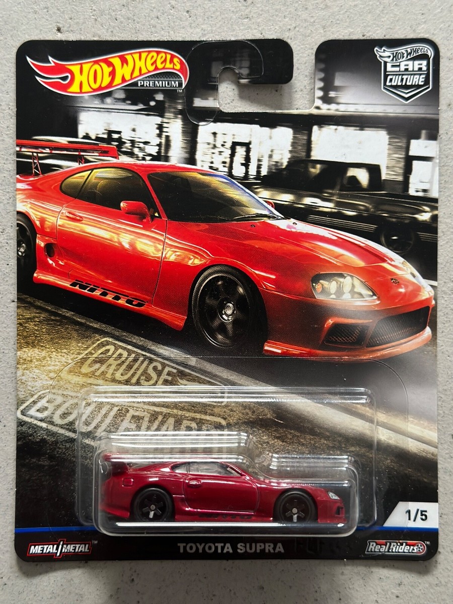 2019 Hot Wheels Premium Cruise Boulevard TOYOTA SUPRA Car Culture