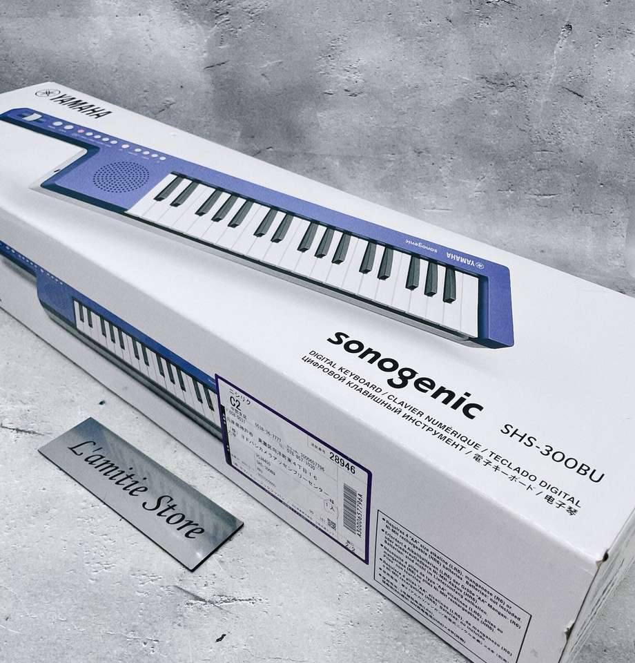 YAMAHA SHS-300BU SonoGenic Mini Keytar 37 Keys Blue SHS300BU SHS300 300 ...