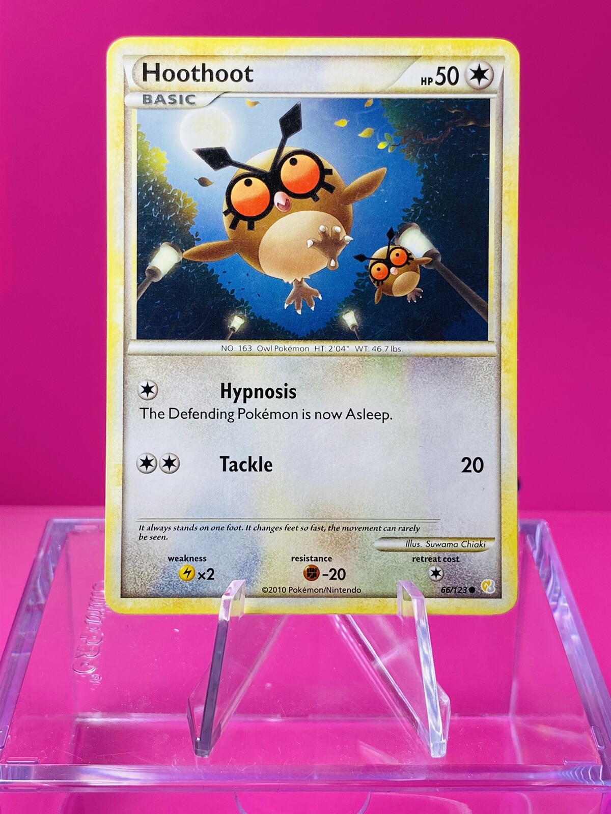 Hoothoot 66/123 | HGSS - HeartGold Soulsilver | Common | Pokemon VLP