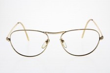 Vintage 50s Amor Gold Filled Aviator Eyeglasses France 52/22-145 mm