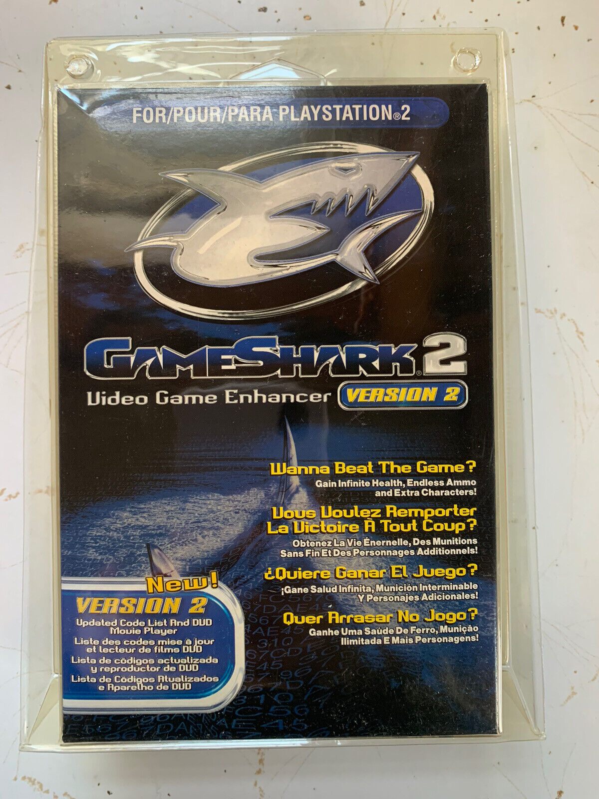 GameShark 2 with Code Archive Disc Playstation 2 PS2 Used