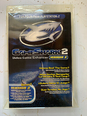 Vintage GameShark Game Shark Code Storage Memory Card PlayStation 2 PS2