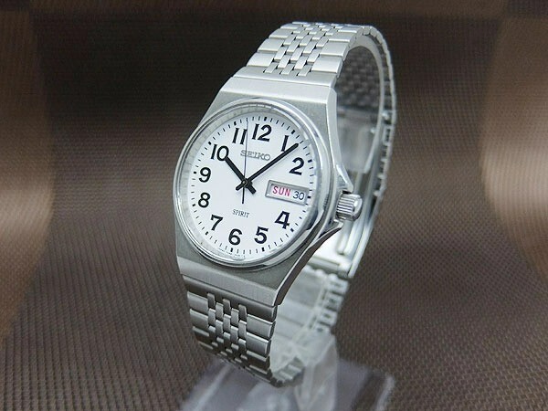 時計 SEIKO SPIRIT 7N48-7A10 MENS QUARTZ SEIKO Watch SPIRIT 7N48-7A10 SS Round Black Dial Quartz