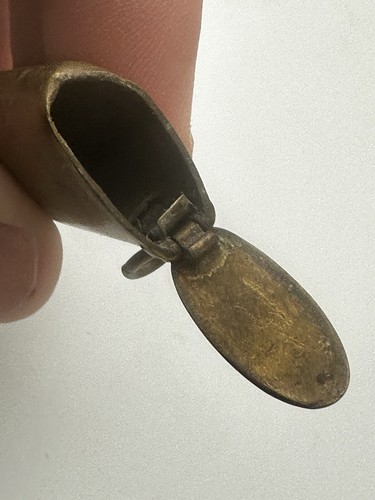 Antique Brass Combination Vesta Case Whistle Working Available Worldwide - Picture 9 of 16