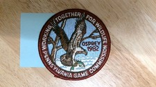 1982 Osprey Pa. Game Commission Patch (Original)