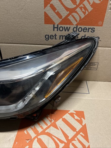 2016-2019 Chevy Cruze Driver Halogen Headlight Lamp W/ LED Daytime Light OEM - Picture 5 of 11