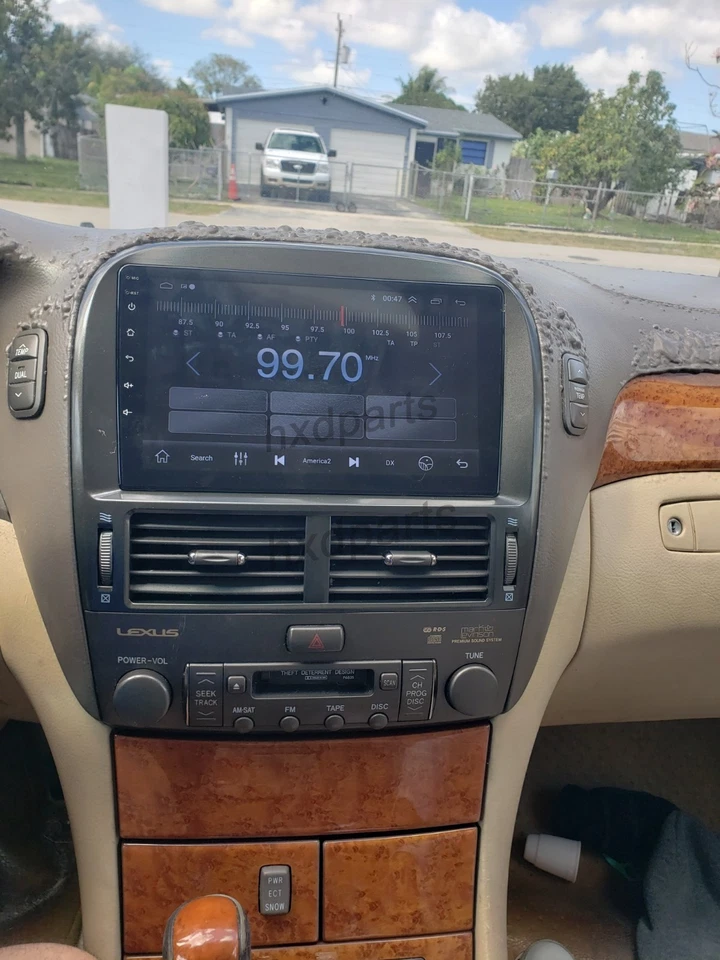 For 2001-2006 Lexus LS430 Apple Carplay Radio Android 13 GPS NAVI WIFI W/Camera - Image 3 of 4