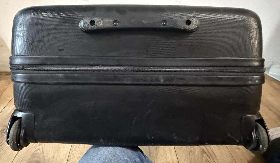 Extra Large Black DELSEY Axial Hardshell Suitcase Telescopic Wheels 77 x 51 x 28 - Image 4 of 4