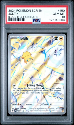 Joltik graded PSA 10 for sale on eBay