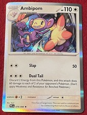 Hologram Foil Rare Ambipom 079/094 Mega Evolutions: Phantasmal Flames Pokemon