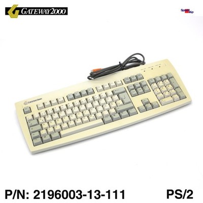 GATEWAY 2000 2196003-13-111 PS/2 TASTATUR KEYBOARD DEUTSCH DE QWERTZ COMPUTER 7