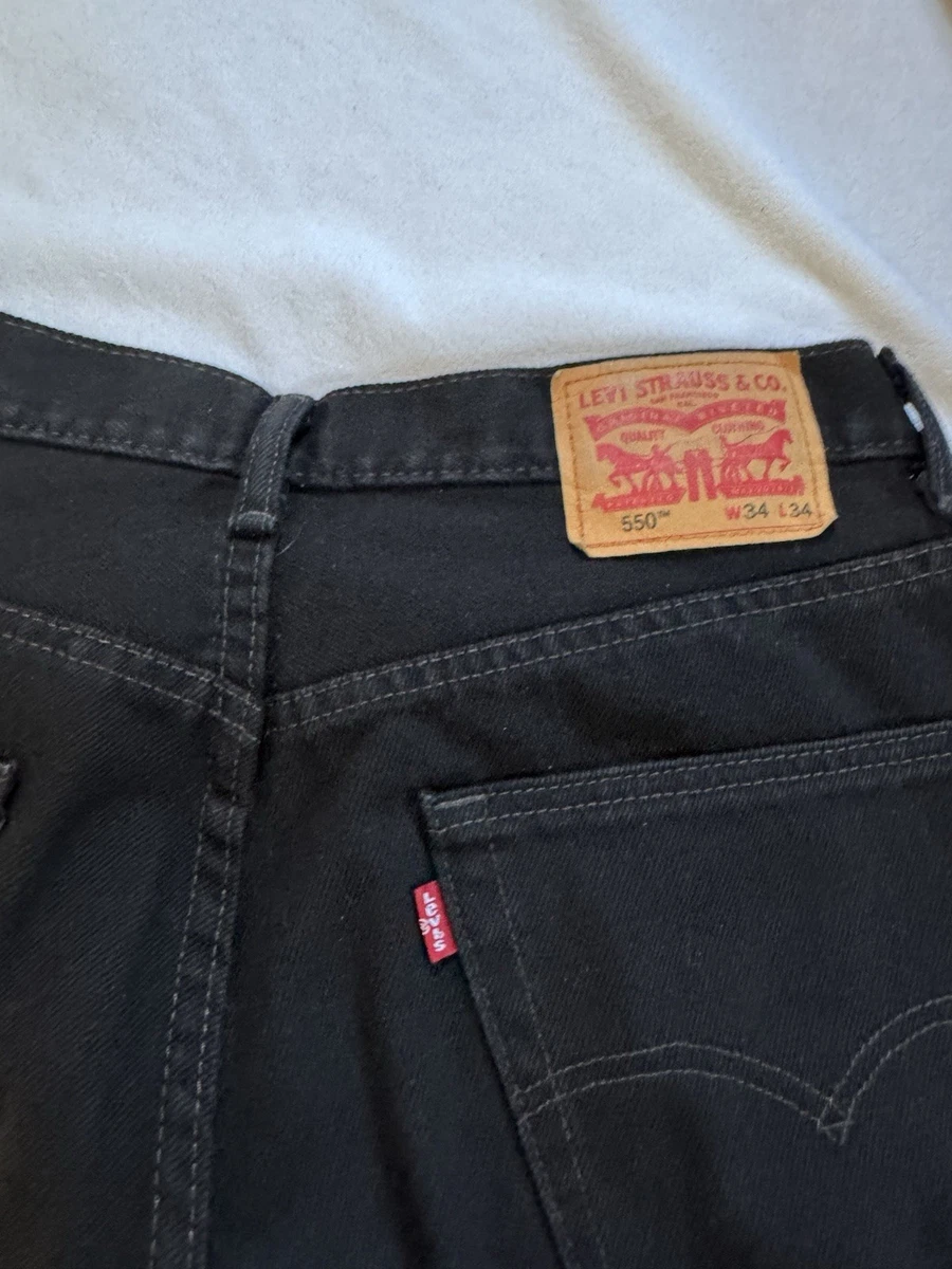 Levi's 550 Black Jeans for Men for sale | eBay