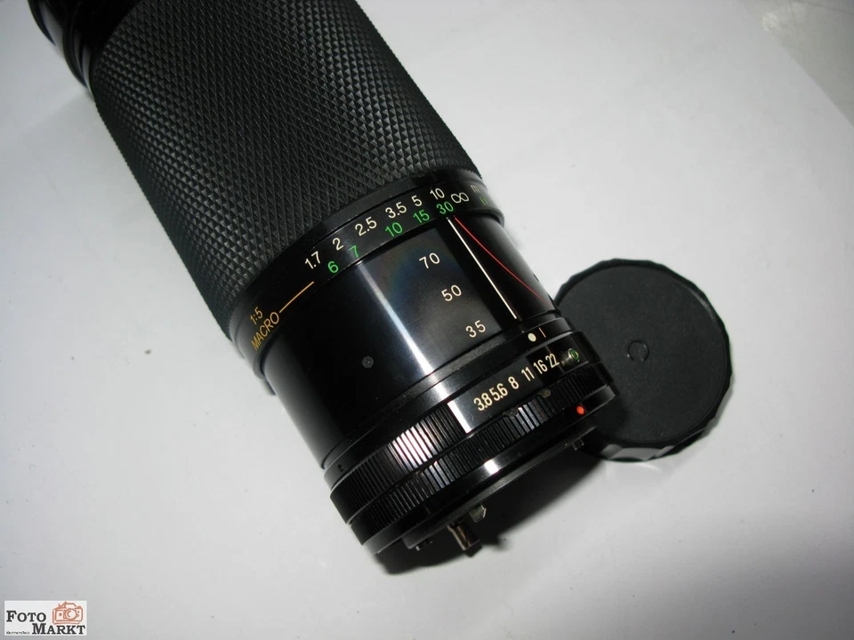 Zoom + Objetivo Macro Soligor 35-200/3,8 -4 , 8 para Canon Slr-Camara AE-1, A1, - Imagen 2 de 4
