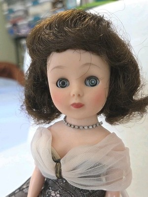 10''  American Character Toni Doll in Black Cocktails Outfit w/Accessories