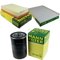 MANN-FILTER Inspektionspaket Filtersatz Passend FüR Audi A6 2.6 2.3 2.8