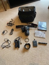 Canon EOS 550D 18.0MP Digital SLR Camera with EF-S IS 18-55mm Lens - Black