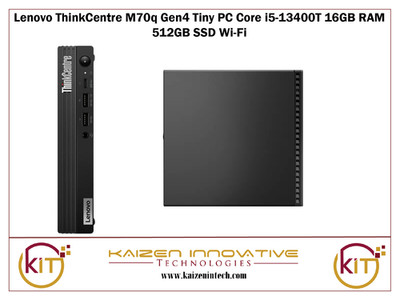 Lenovo ThinkCentre M70q Gen4 Tiny PC Core i5-13400T 16GB RAM 512GB SSD WLAN