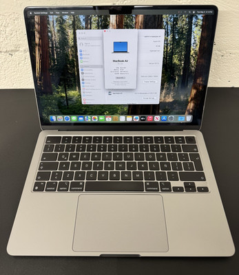 Apple MacBook Air 13.6'' 2022 M2 8C CPU 10C GPU 16GB 256GB A2681 | ISO KB | B |