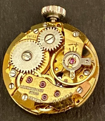 L.U.Chopard Vintage Antique Pocket Watch Movement 17mm Working