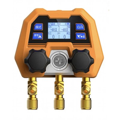 Valve Electronic Manifold Refrigeration Digital Display Manifold-14~800psi