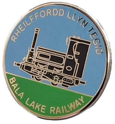Bala Lake Railway Heilffordd Llyn Tegid Small Pin Badge Wales