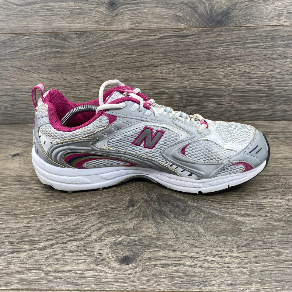 Tênis de corrida New Balance SL-2 feminino tamanho 9.5 cinza rosa CW411SJ - Imagem 3 de 4