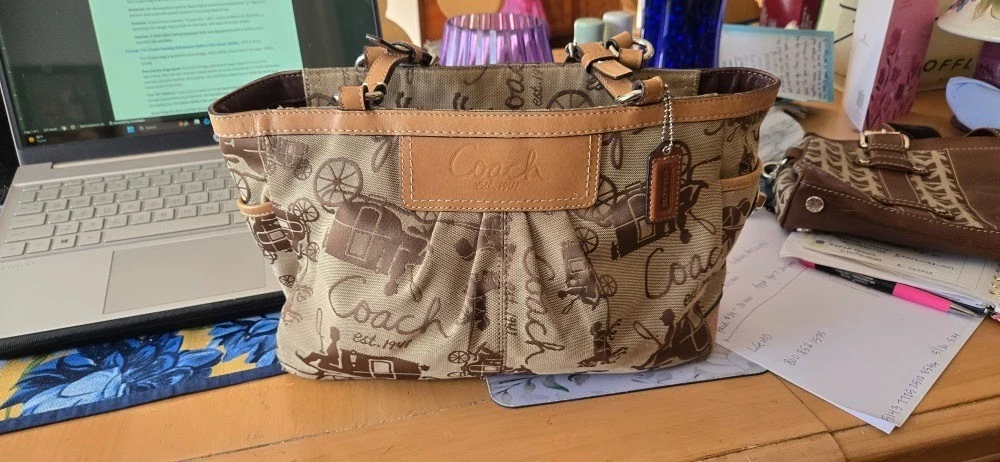 Las mejores ofertas en Bolsos y carteras Coach Tote Caballo para