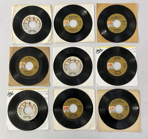 The Carpenters Lot of (9) 45 RPM Records - Lot #3 | eBay