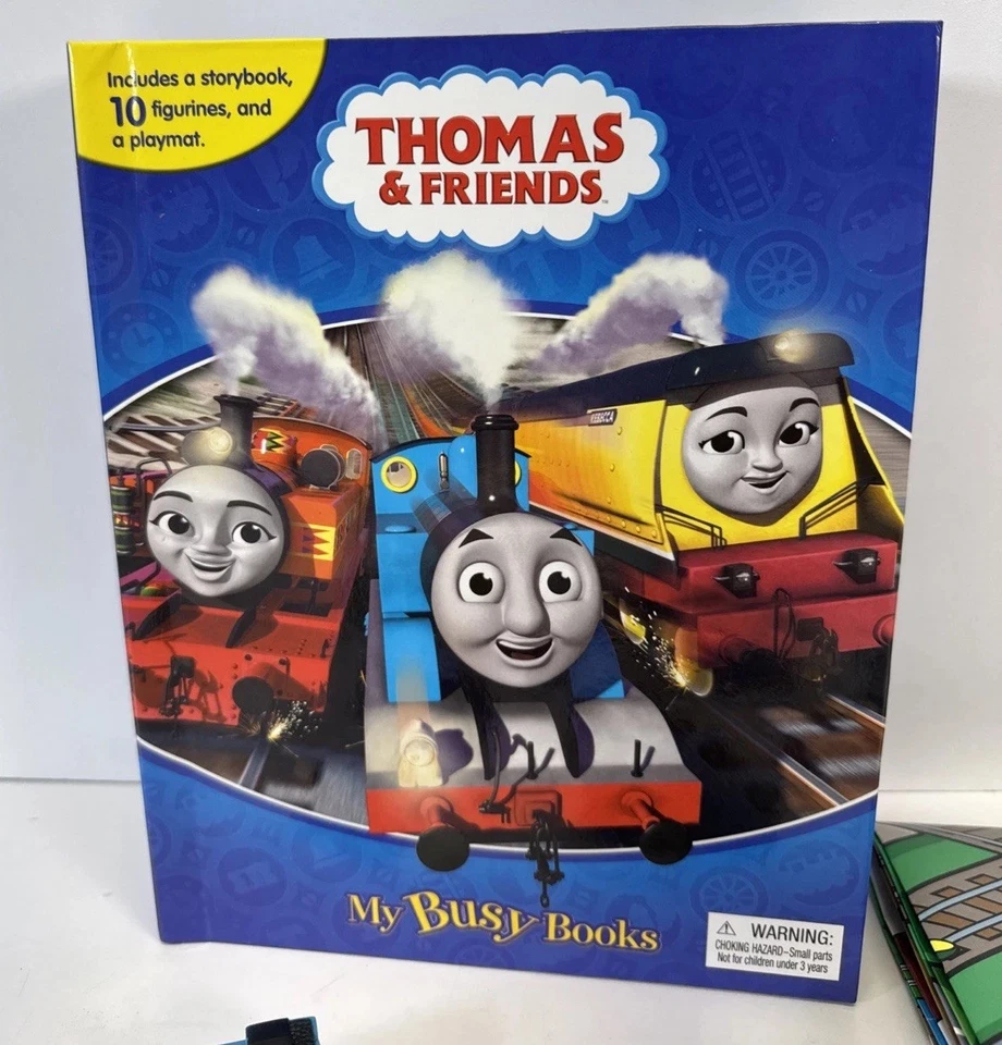 Thomas & Friends: My Busy Books Juguetes y juego de libros - Thomas el tren Foto 3 de 4
